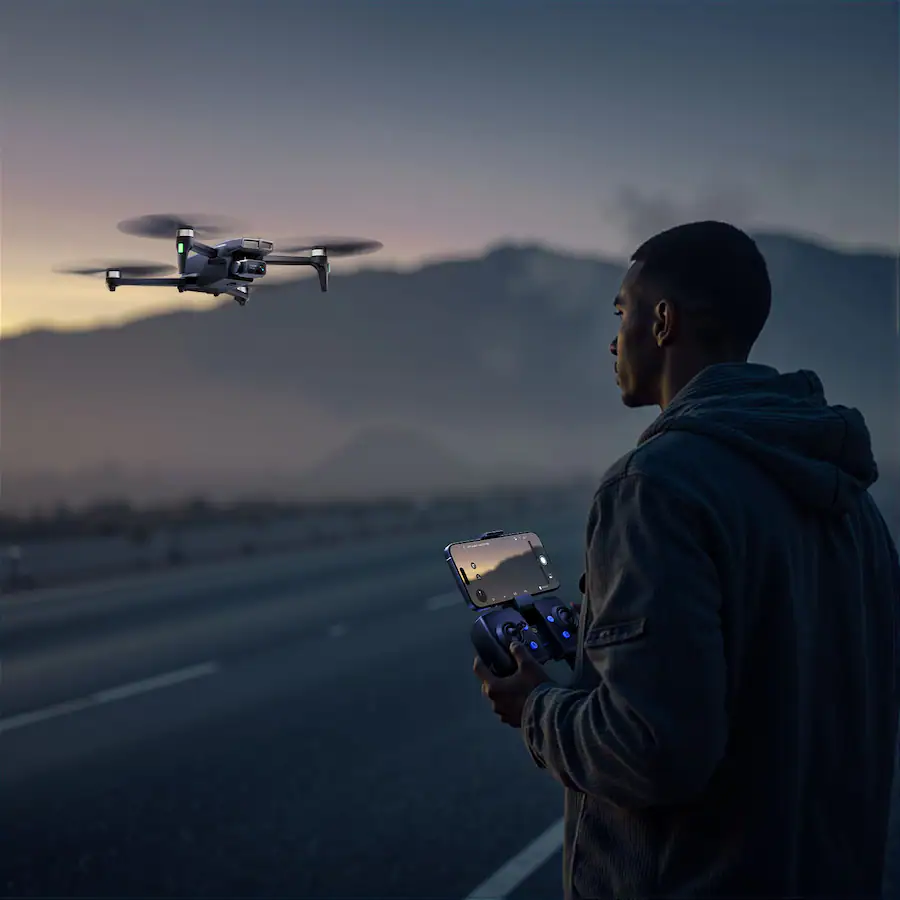 Snaptain S5C Ultra 1080p Camera Drone with Remote Controller, Gray — Gray