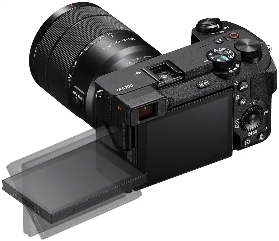 Sony Alpha a6700 APS-C Mirrorless Camera with E 18-135mm Lens, Black — Black
