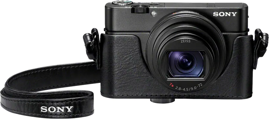 Sony Cyber-shot RX100 VII 20.1 Megapixel Digital Camera, Black — Black