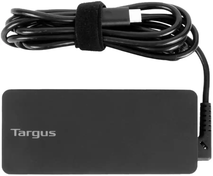 Targus 65W USB‑C Laptop Charger, Black — Black