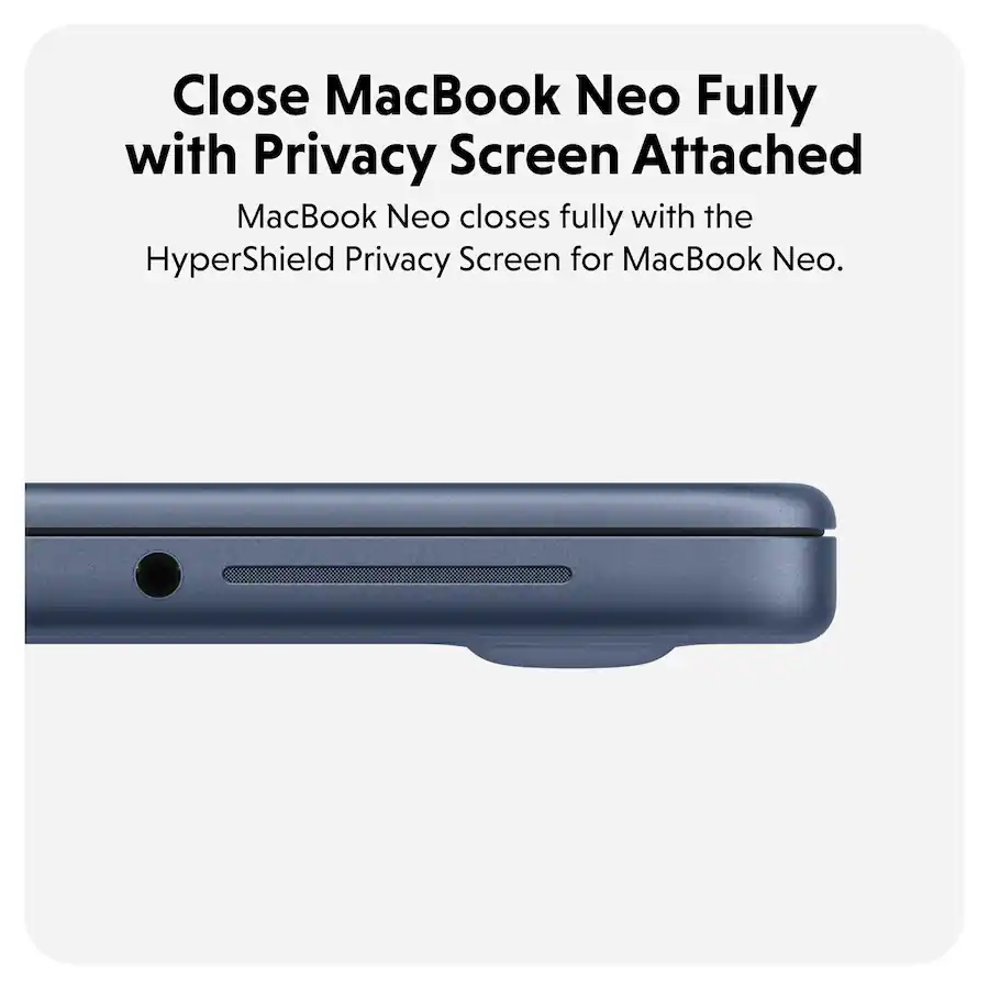 Targus HyperShield Magnetic Privacy Screen for MacBook Neo, Black — Black