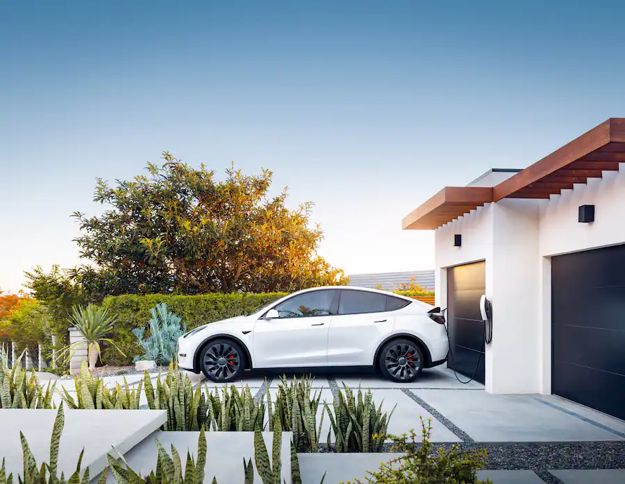 Tesla Wall Connector Level 2 Hardwired Electric Vehicle EV Charger Up to 48A 24′ White — White