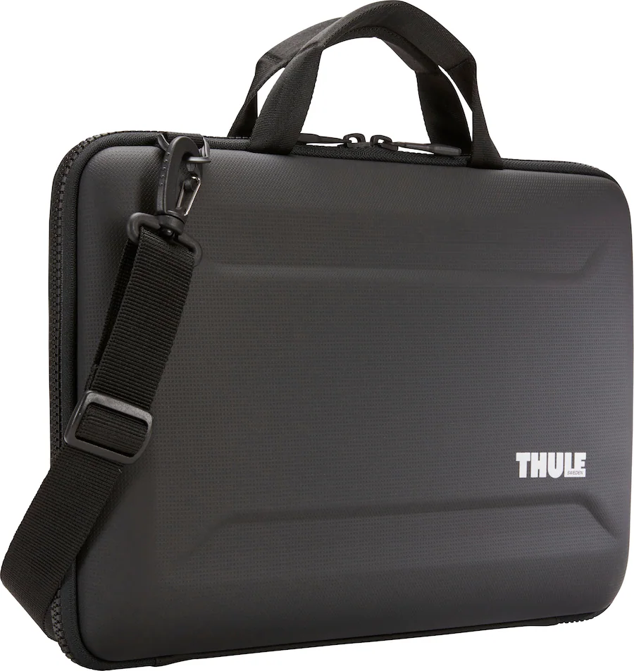 Thule Gauntlet 4 Attaché Briefcase for 16″ MacBook Pro, 15″ MacBook Pro, and 14.1″ PC Laptops, Black