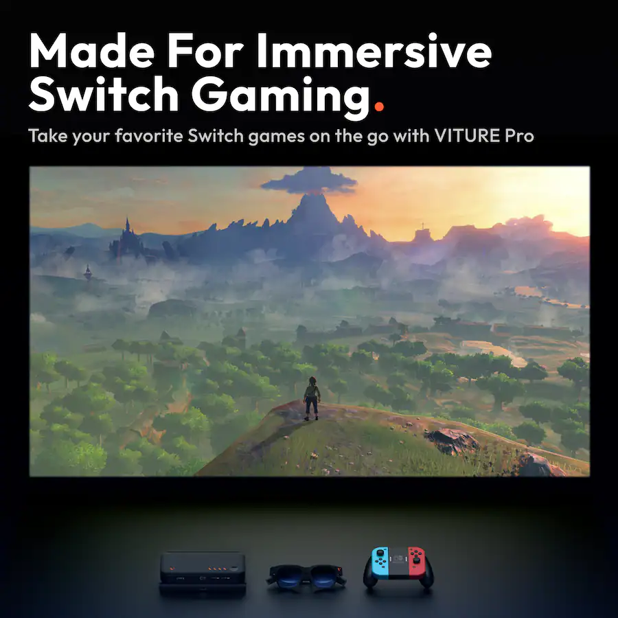 VITURE Pro Mobile Dock for Immersive XR Experience, Black — Black