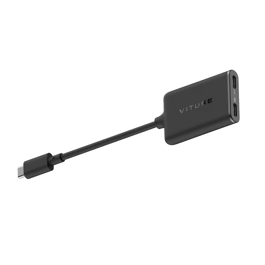 VITURE USB‑C XR Charging Adapter, Black — Black
