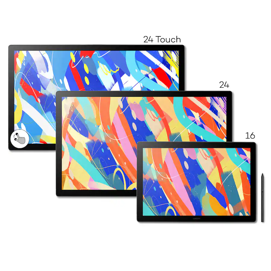 Wacom Cintiq 16 Drawing Tablet, Black — Black