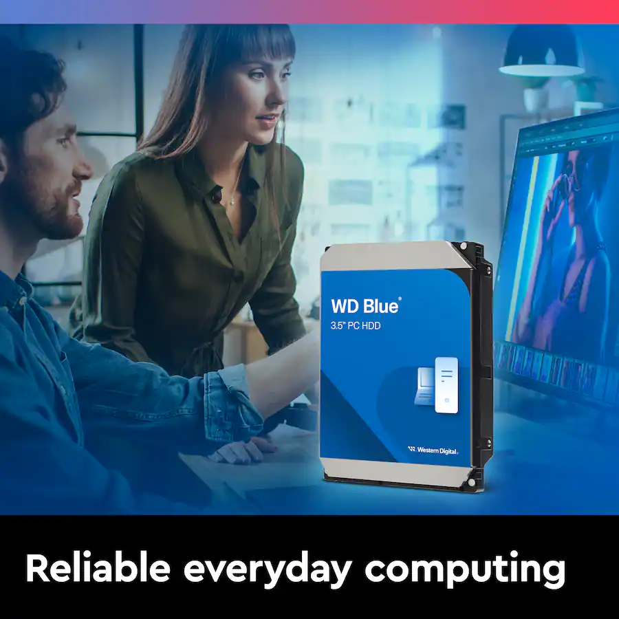 WD Blue 6TB PC Internal Hard Drive for Desktops